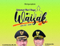 Peringati Hari Raya Waisak, Wali Kota Jeriko Ajak Perkuat Tali Persaudaraan