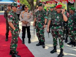 Kapolres Kupang Sambut Baik Kedatangan Kepala Staf TNI AD