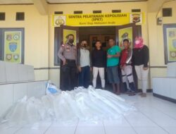 Polsek Umbu Ratu Nggay Gagalkan Upaya Penyelundupan 260 Liter Miras Tradisional dari Sumba Timur