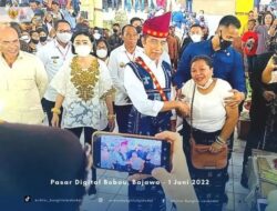 Presiden Kunjungi Pasar Digital Bank NTT di Bajawa, Dirut Alex: Ini Motivasi Luar Biasa