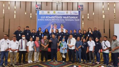 Uji Kompetensi Wartawan Lancar, SMSI Apresiasi Dinas Kominfo Kota Kupang