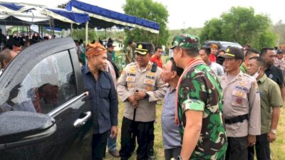 Gubernur NTT Bersama Kapolres Kupang Hadiri Pelantikan Badan Pengurus Ikatan Keluarga Amfoang