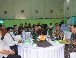 Komsos Korem 161/Wira Sakti dengan Keluarga Besar TNI