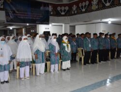 Wali Kota Resmi Melepas Jamaah Calon Haji 1443 H/2022 M Kota Kupang Ke Tanah Suci