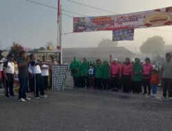 Semarak Hari Bhayangkara Ke-76, Polres Sumba Barat Gelar Gowes dan Jalan Sehat Bareng