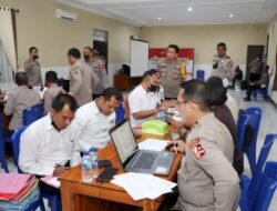 Polres Sumba Barat Terima Kunjungan Srena Polri Dalam Rangka Verifikasi Data Dukung Pembentukan Polres Sumba Tengah