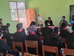 UCB Kupang Kunjungi Desa Letbaun, Desa Pertama Pembentukan Laskar Sehat dan Cerdas