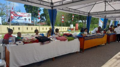 Meriahkan HUT Ke-60 Bank NTT Cabang Anakalang Gelar Bazar UMKM Produk Lokal