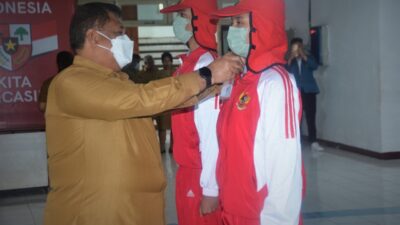 Sekda Fahrensy P. Funay, Buka Diklat Calon Paskibraka Kota Kupang