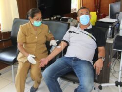 Sambut HBA Ke-62, Kejari Sumba Barat Gelar Donor Darah