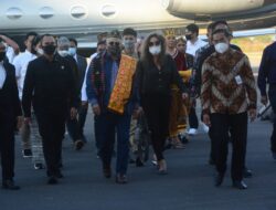 Danrem 161/Wira Sakti Sambut Kedatangan Presiden Timor Leste di Bandara Labuan Bajo