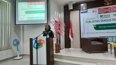 Sensus Pertanian 2023 Dilakukan Mei Mendatang, Kepala BPS NTT: “Berikan Data Sesuai Kondisi Dilapangan”