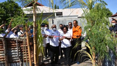 Wawali Kota Kupang Launching Kampung Sadar Inflasi di Kelurahan Kayu Putih