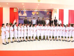 Wagub Josef Nae Soi Kukuhkan Paskibraka NTT 2022