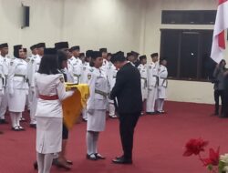 Bupati Sumba Barat Kukuhkan 70 Orang Paskibraka 