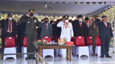 Pimpin Upacara HUT RI, Wali Kota dan Wakil Wali Kota Kupang Mohon Pamit
