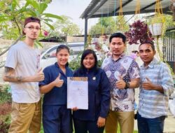 Tiga Advokat Muda MoU dengan Pimpinan Toko Master Elektronik