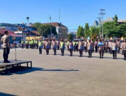 Pimpin Apel Pagi, Lima Hal Penekanan Kapolres