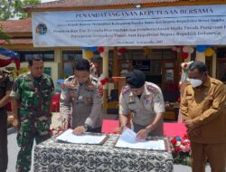 Kantor Pertanahan Sumba Barat Teken MoU dengan Polres Sumba Barat