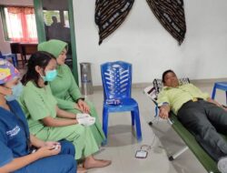 Sambut HUT Ke-77 TNI, Kodim 1613/Sumba Barat Gelar Bhakti Sosial Donor Darah