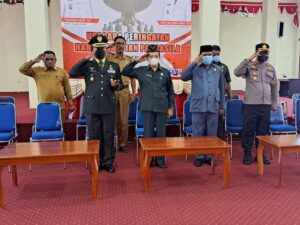 Dandim 1613/Sumba Barat Ikuti Upacara Virtual Peringatan Hari Kesaktian Pancasila 