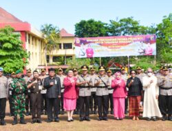 Kasrem 161/WS Hadiri Upacara Penyerahan Pataka Catya Turangga Wira Sakti Polda NTT