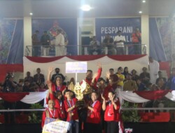 Kontingen Maluku Raih Juara Umum Pesparani Tingkat Nasional Tahun 2022