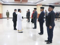Lantik Pejabat Pimpinan Tinggi Pratama, Wagub NTT Minta Bekerja Kolaborasi