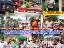 Kapolres Kupang Pastikan Kesiapsiagaan TNI-POLRI dan Pemda Hadapi Situasi Kontijensi Bencana Alam 2022/2023