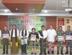 Kasrem 161/WS Hadiri Acara Penyerahan DIPA dan TKD NTT Tahun 2023