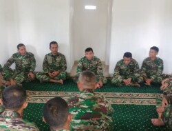Doa Bersama HJK, Dandim 1613/SB Ajak Prajurit untuk Terus Manunggal dengan Rakyat dan Selalu Bersyukur