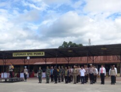 Jamin Kondusifitas Jelang Nataru 2022/2023, Polres Sumba Barat Gelar Apel Kesiapsiagaan