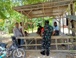 Jaga Komunikasi dengan Masyarakat, Babinsa Koramil 01/Loli Lakukan Komsos di Desa Binaan