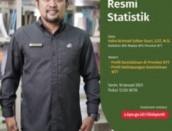 BPS: Persentase Penduduk Miskin September 2022 Meningkat 0,18 Persen