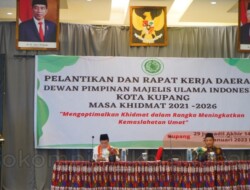 Sekda Kota Kupang Buka Rakerda dan Pelantikan Pengurus MUI Kota Kupang