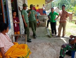 Waspada Musim Penghujan,Babinsa Koramil 01/Loli Ingatkan Warga Waspada Demam Berdarah