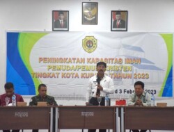 Buka KKP, Pj Wali Kota Kupang Minta Pemuda Libatkan Tuhan Dalam Setiap Situasi