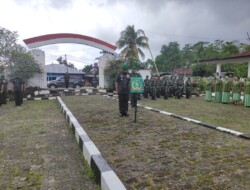 Peringati HUT Korem 161/Wira Sakti Ke-62 Dandim 1613/Sumba Barat Pimpin Ziarah di Taman Makam Pahlawan