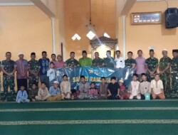 Dandim 1613/Sumba Barat Lakukan Safari Ramadhan di Masjid Baiturrahman Waibakul