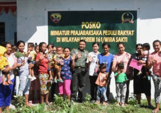 Peduli Stunting, Denkesyah 09.04.01/Kupang Beri Pembekalan Kepada Para Ibu-Ibu