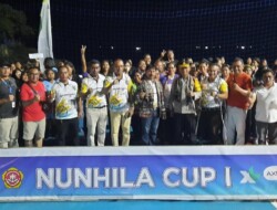 Penjabat Wali Kota Kupang Buka Turnamen Voli Nunhila Cup 1