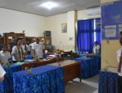 Hari Pertama Kerja Pasca Libur Lebaran, Penjabat Wali Kota dan Sekda Sidak ke Sejumlah Kantor