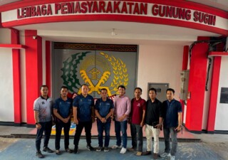 LBH SMSI Kunjungi Lembaga Pemasyarakatan Kelas IIB Gunung Sugih