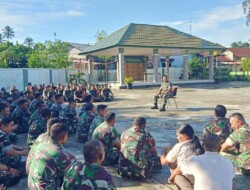 Tingkatkan Motivasi dan Disiplin Prajurit, Dandim 1613/Sumba Barat Berikan Jamdan