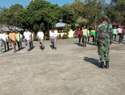 Siapkan Calon Paskibra Tingkat Kecamatan,Babinsa Koramil 1613-01/Loli Turut Serta dalam Seleksi