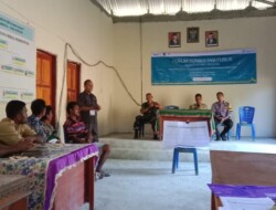 Babinsa Koramil 1613-02/Walakaka Hadiri Kegiatan Forum Konsultasi Publik Pendataan Awal Regsosek