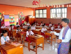 Penjabat Wali Kota Pantau Ujian Sekolah Tingkat Sekolah Dasar