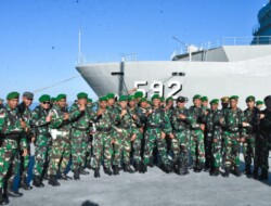 Satgas Pamwil dan Satgas Evakuasi dari Pulau Timor, Berangkat ke Labuan Bajo