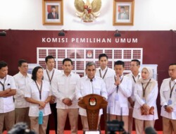 Serahkan 580 Daftar Caleg DPR RI ke KPU, Sekjen Gerindra: Junjung Tinggi Persahabatan dan Kerukunan