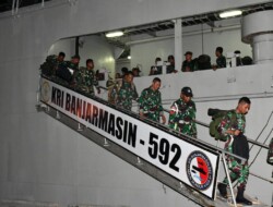 Satgas Pamwil dan Satgas Evakuasi dari Pulau Timor Tiba di Kupang